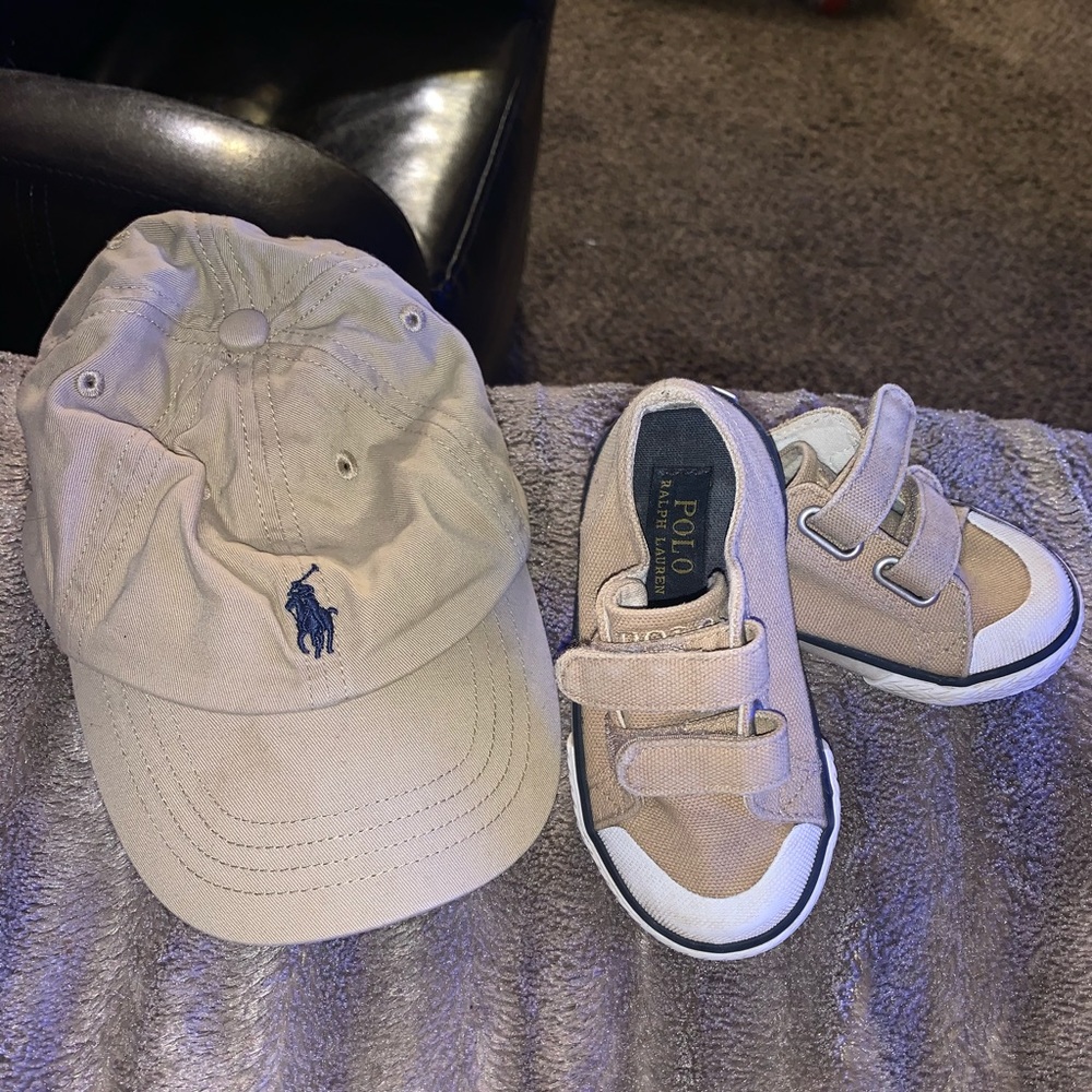 ❤️SOLD❤️Polo shoes and hat set